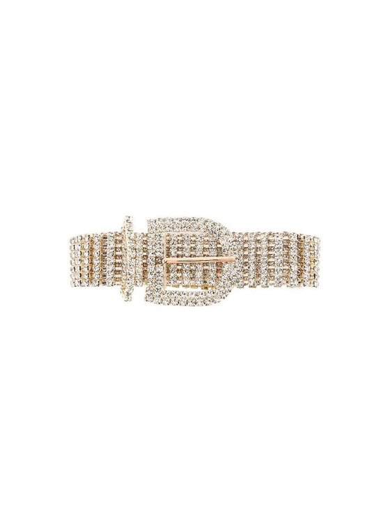 REVOLVE petit moments Showgirl Belt in Gold One Size Fits All Crystals main image 11